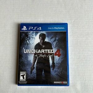 Uncharted 4: A Thiefs End PS4 Game NWT